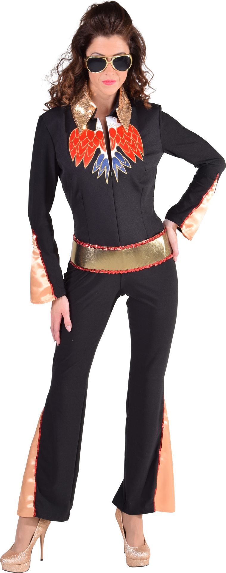 Catsuit rockster vrouwen