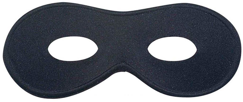 Chevalier oogmasker zwart