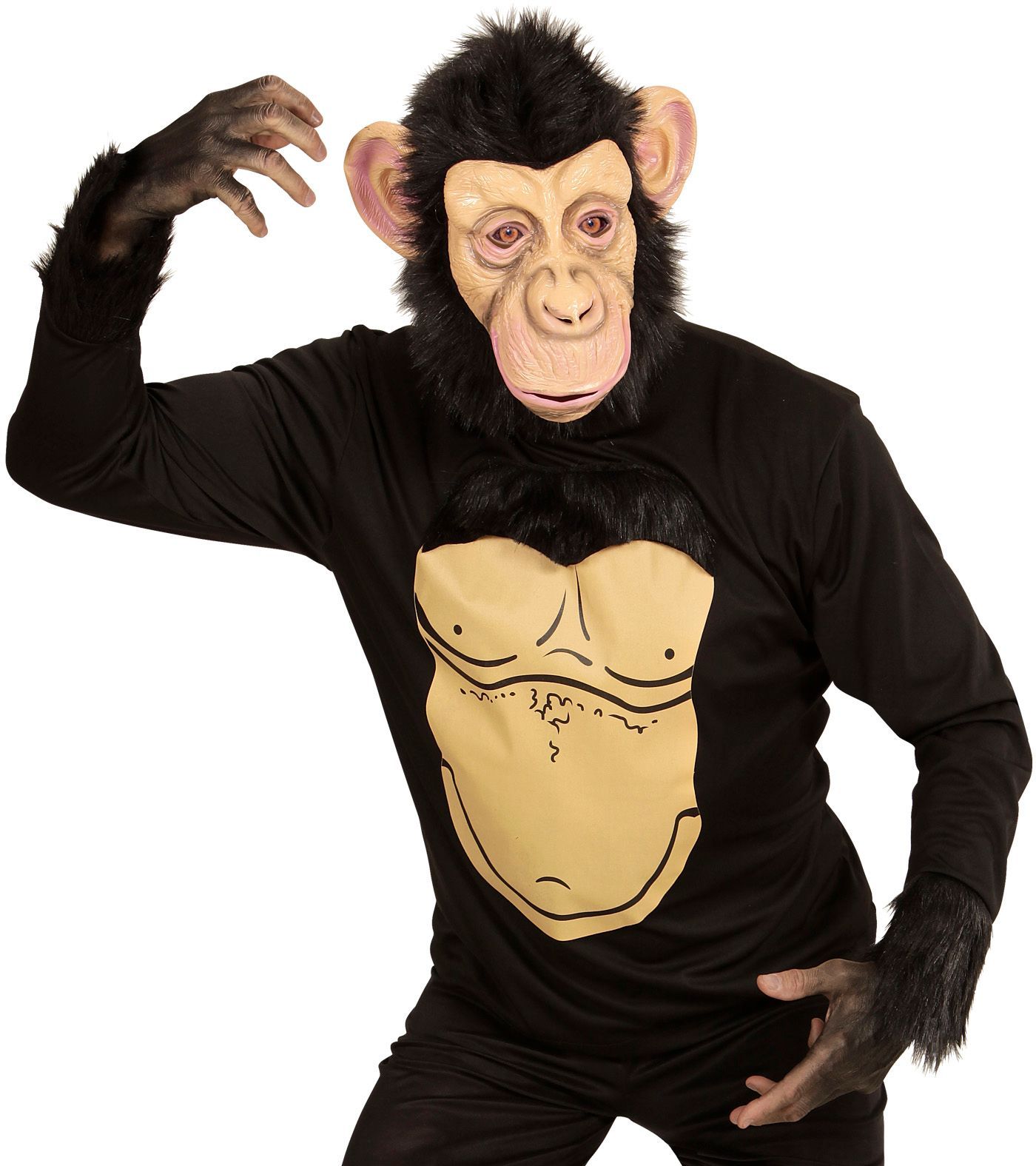 Chimpansee Shirt en Masker