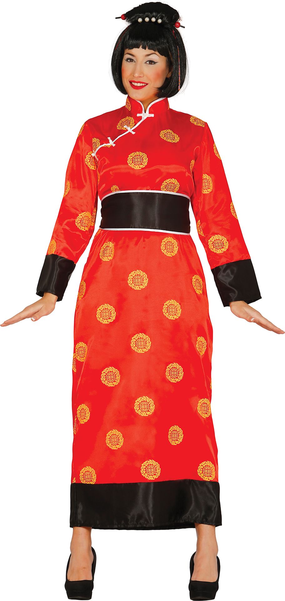 Chinese geisha jurk dames