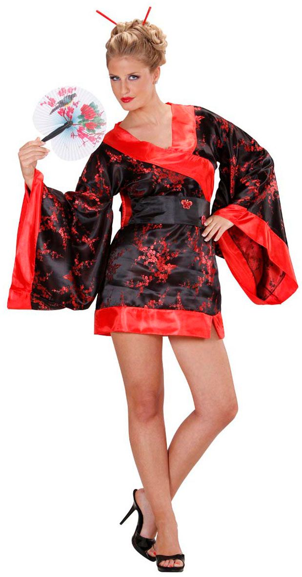 Chinese kimono jurk