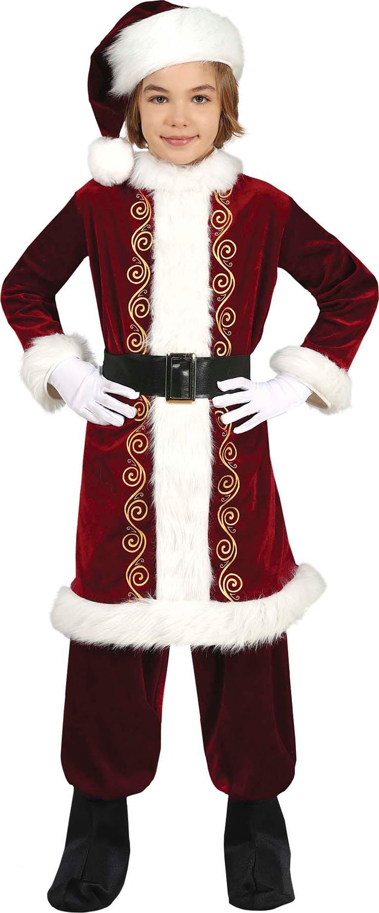 Chique kerstman kostuum kind