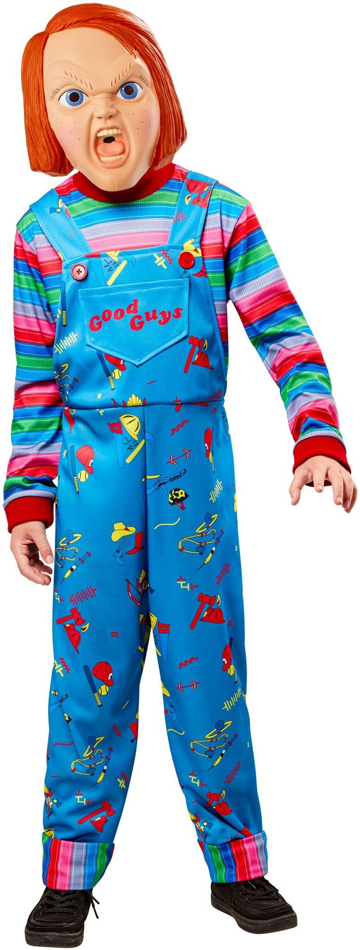 Chucky Outift Kinderen met Masker