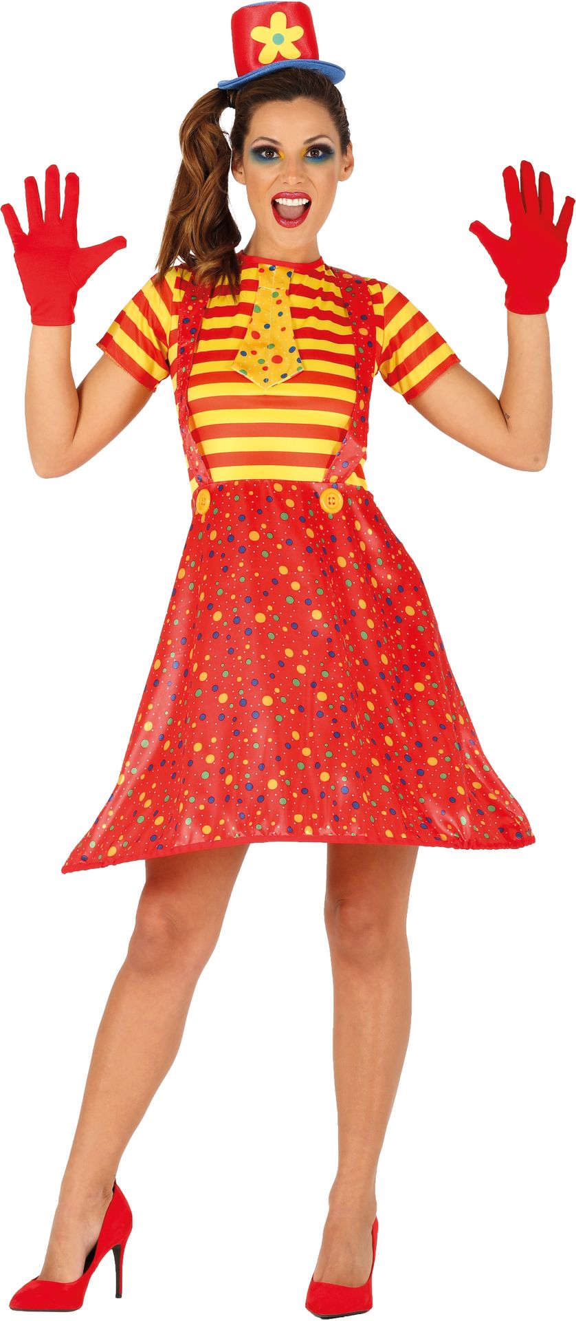 Circus clown jurkje vrouwen