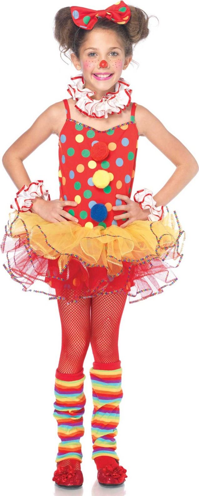Circus clown kostuum meisjes