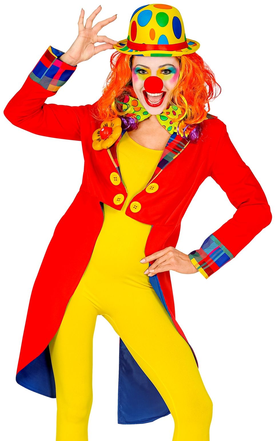 Circus clown slipjas dames