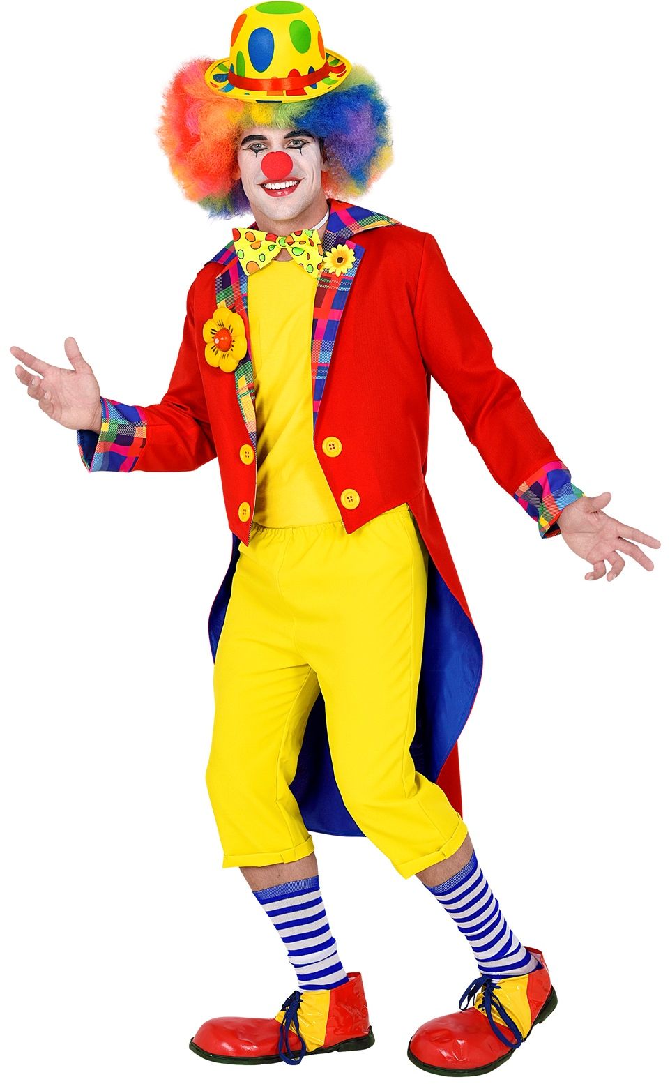 Circus clown slipjas heren