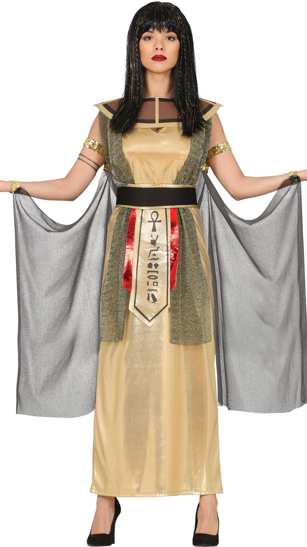 Cleopatra egyptische farao kostuum vrouw