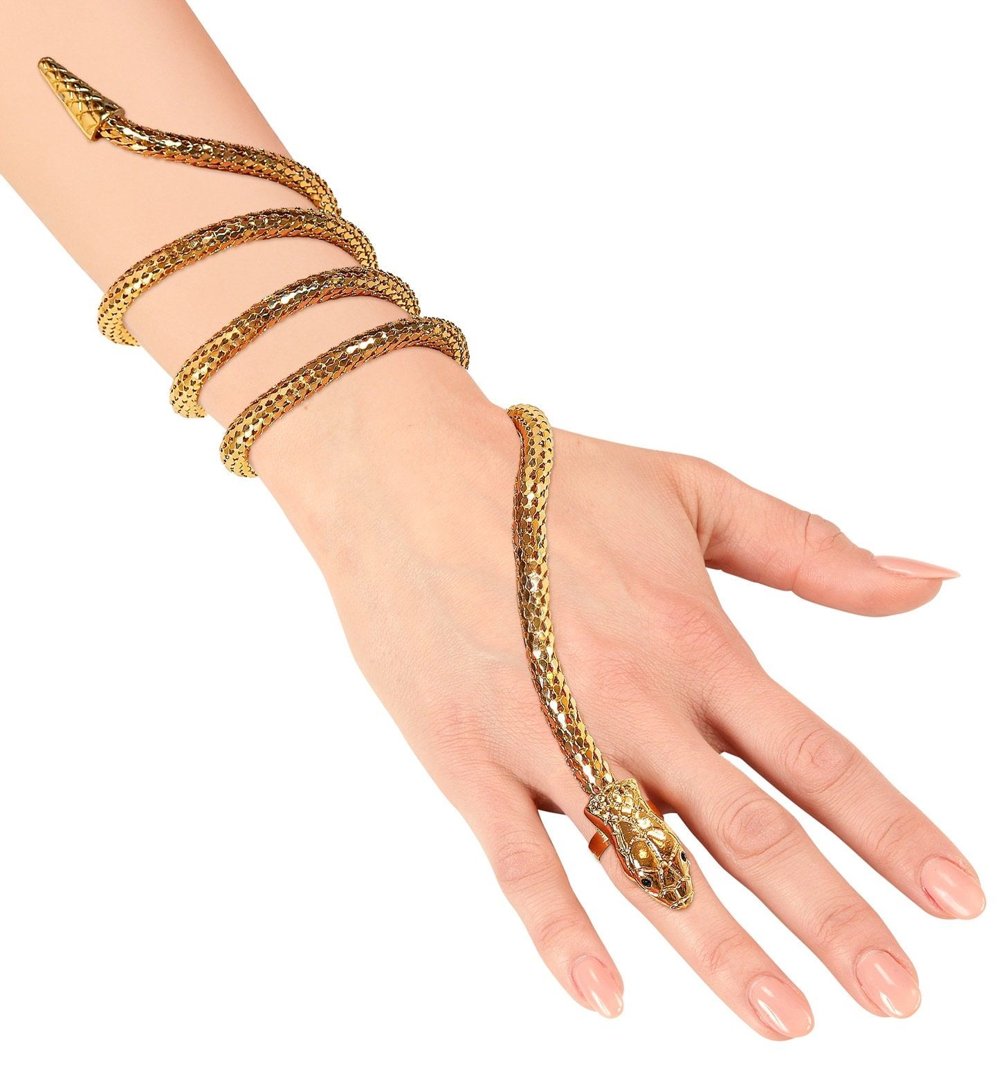 Cleopatra Gouden Vinger Armband