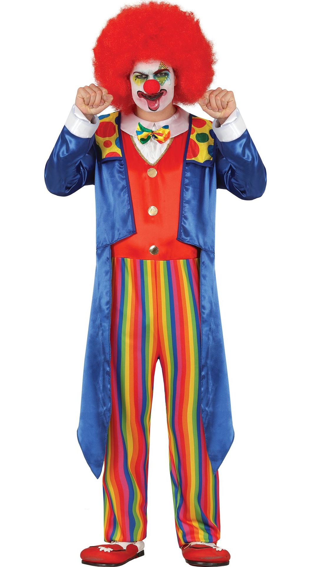 Clown jumpsuit met slipjas