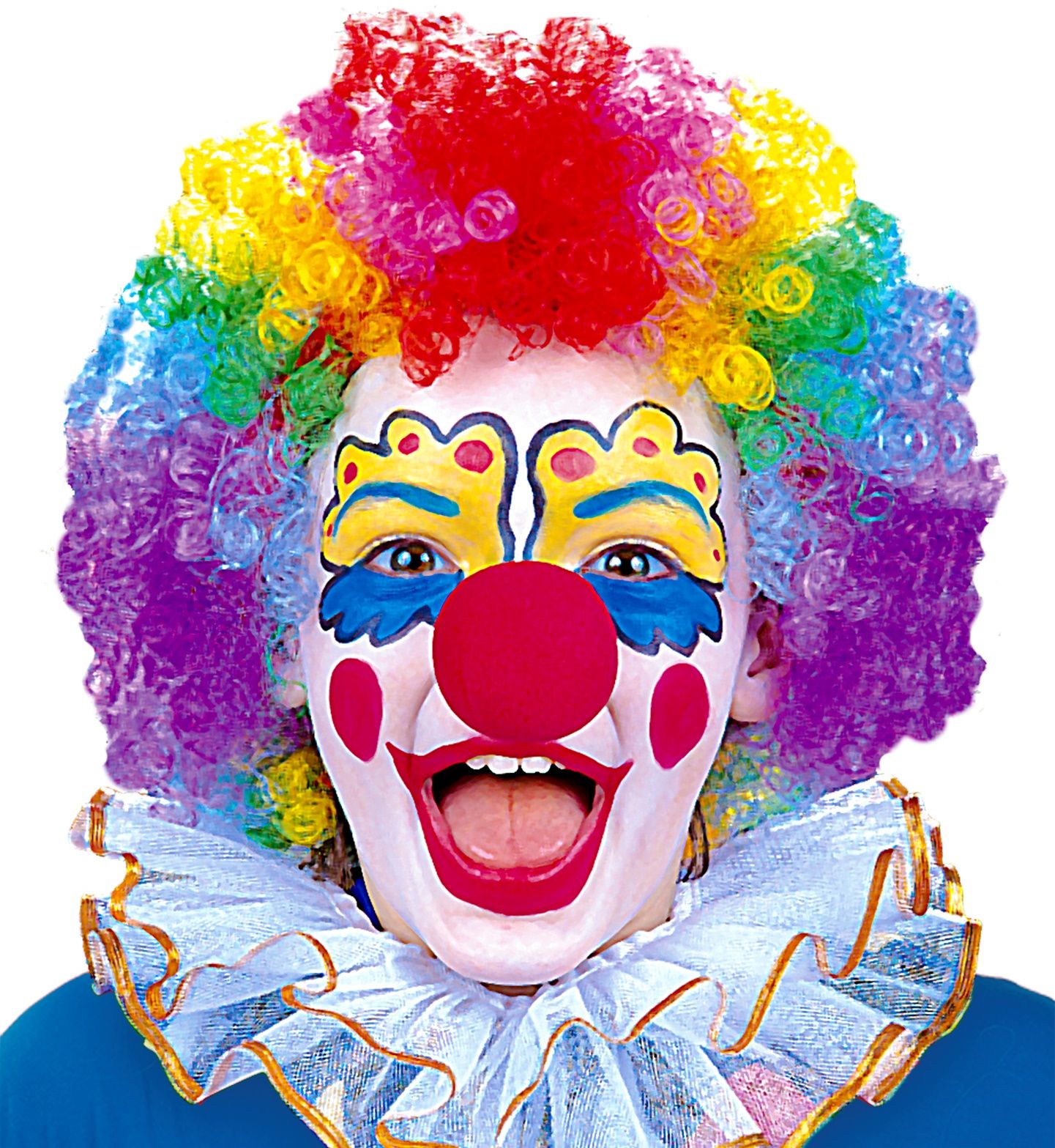 Clown make-up rode neus Feestkleding.nl