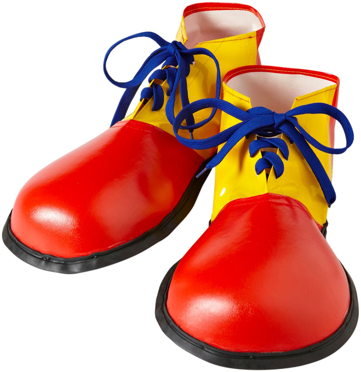 Clown schoenen rood geel