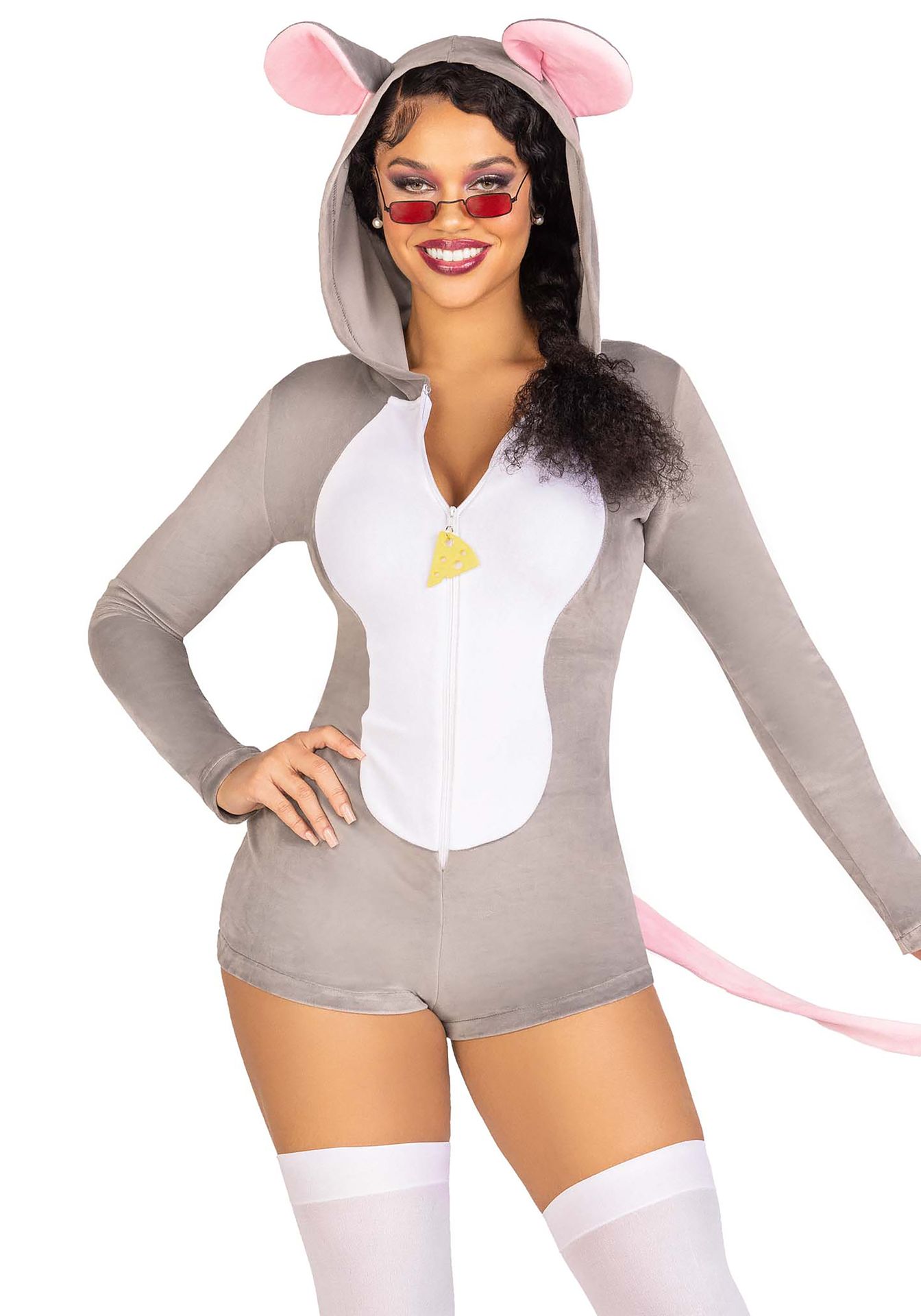 Comfy bodysuit grijze muis vrouwen