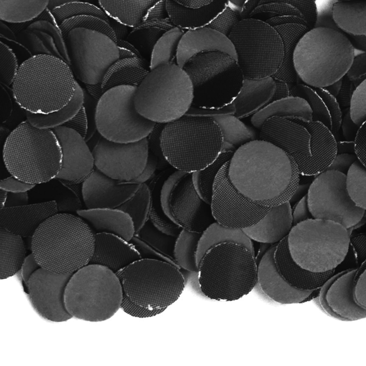Confetti zwart 1 kilo