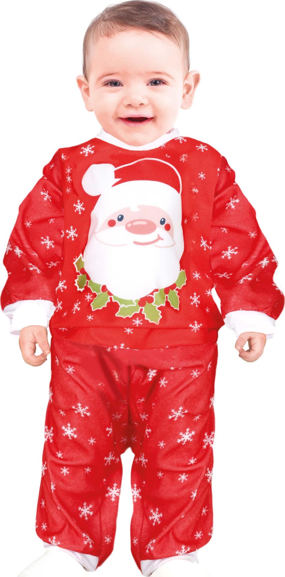 Coole kerstman babypyjama