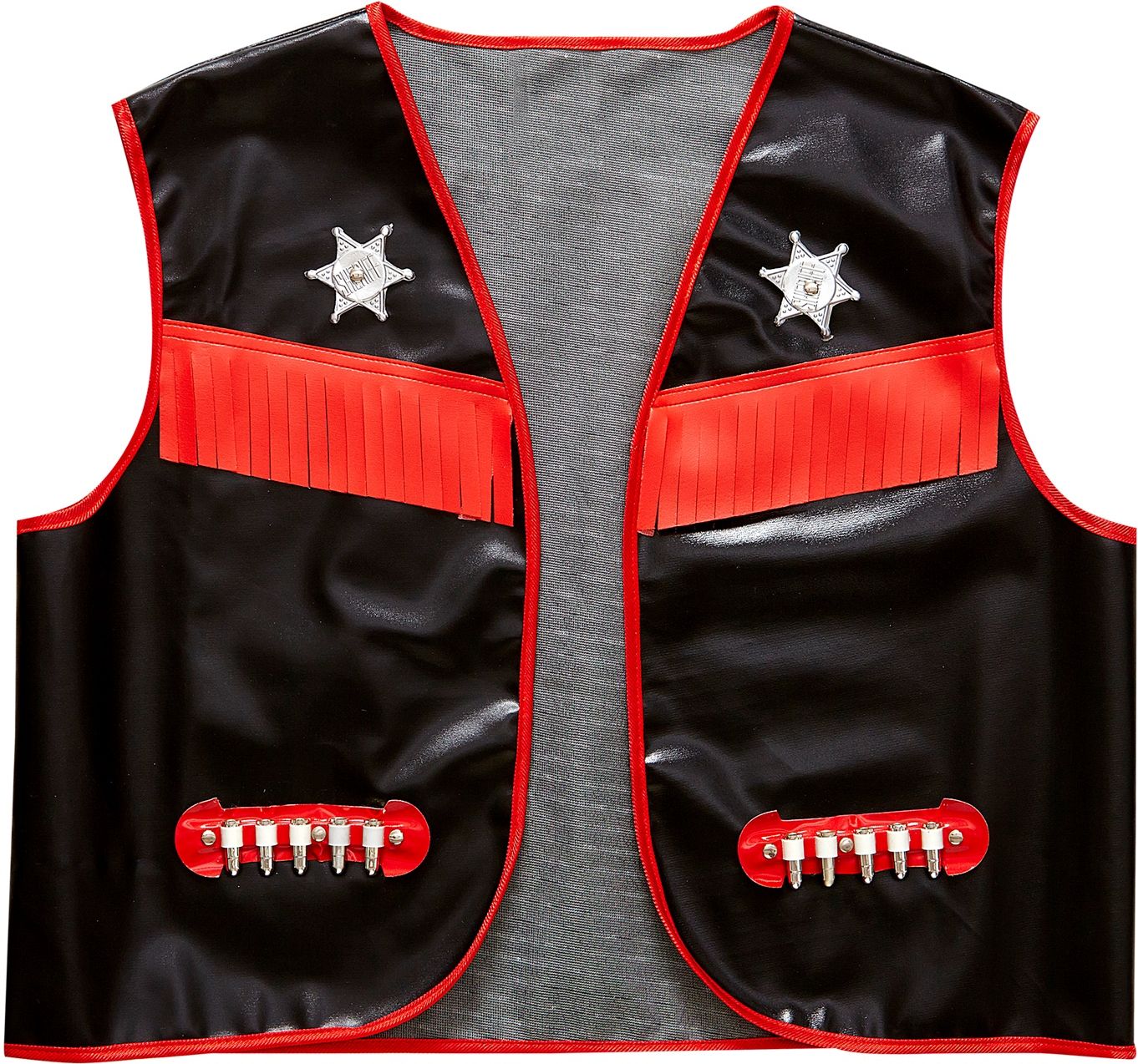 Cowboy gilet zwart heren