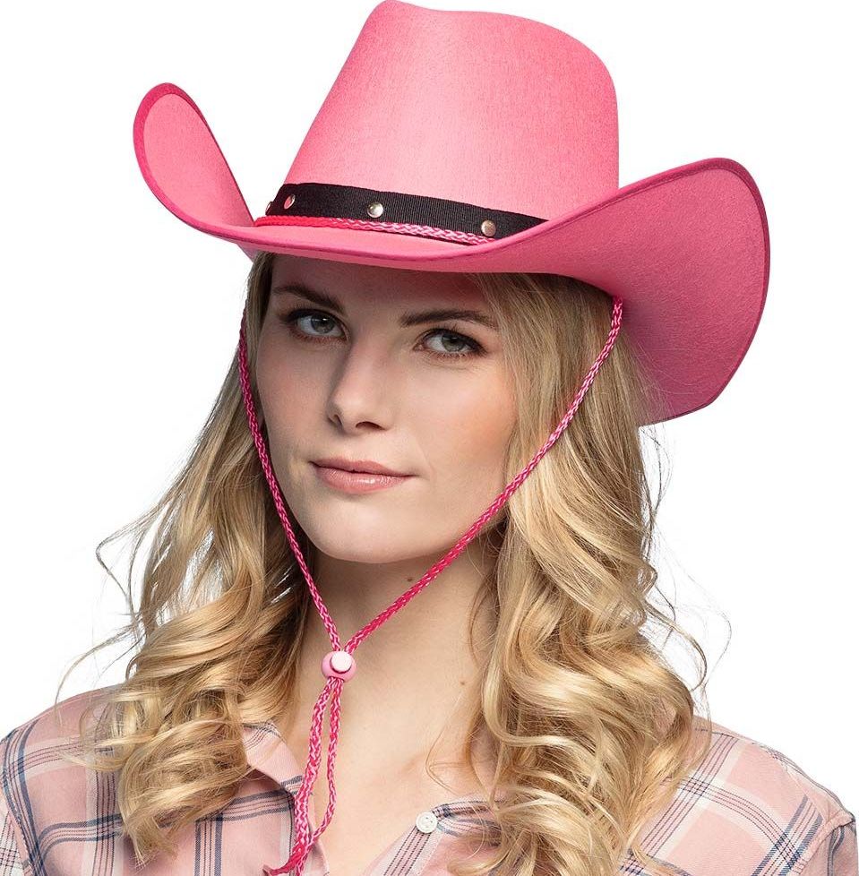 Cowboy hoed wichita roze