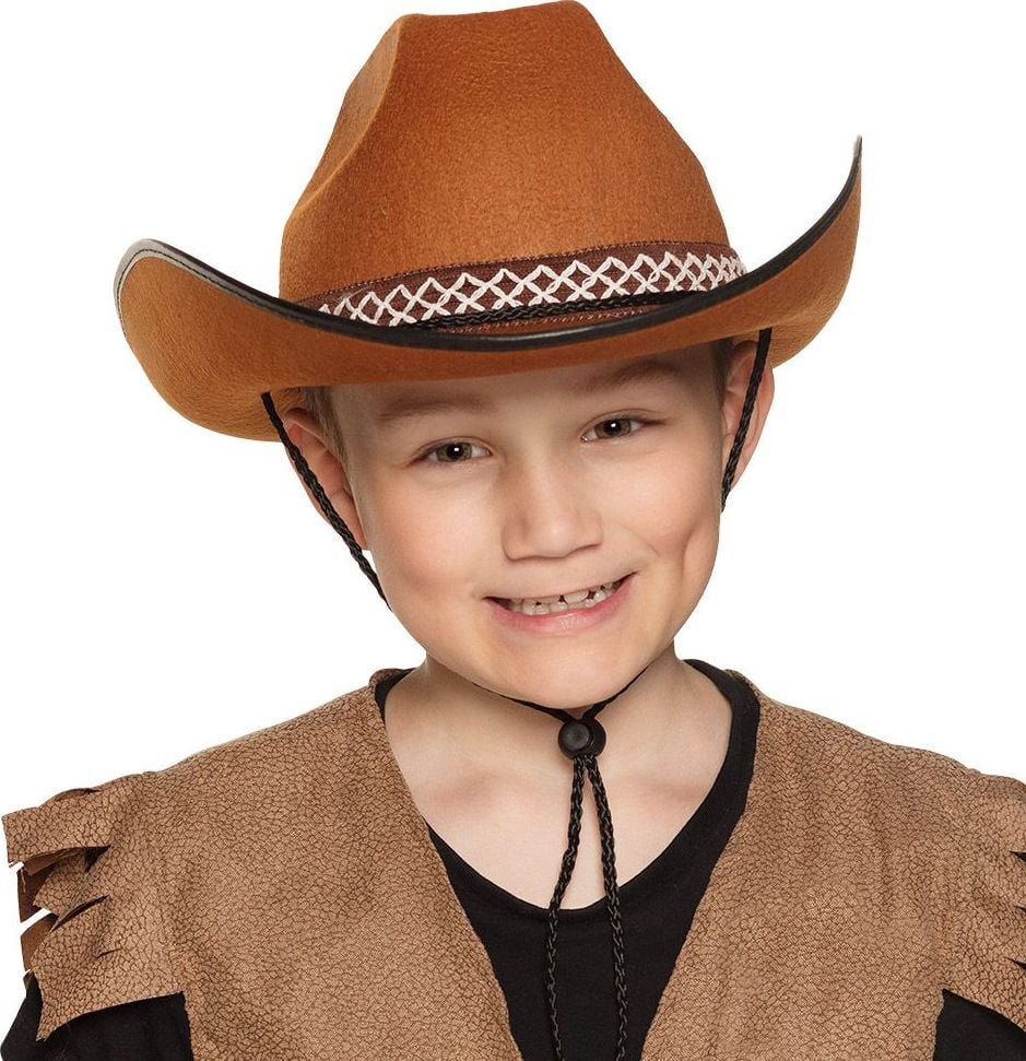 Cowboy junior hoed kind bruin