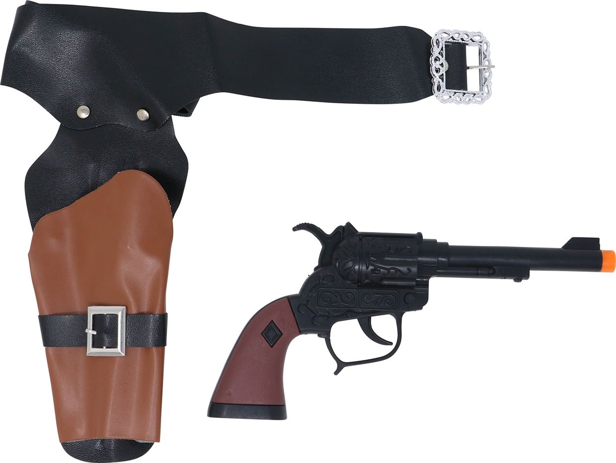 Cowboy pistool en holster kind