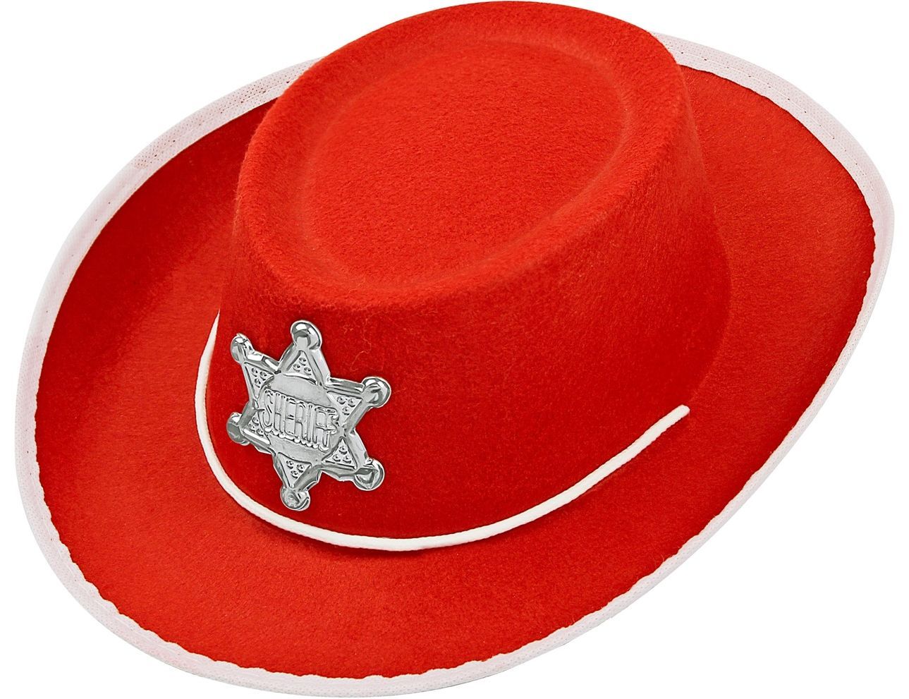 Cowboyhoed kind rood