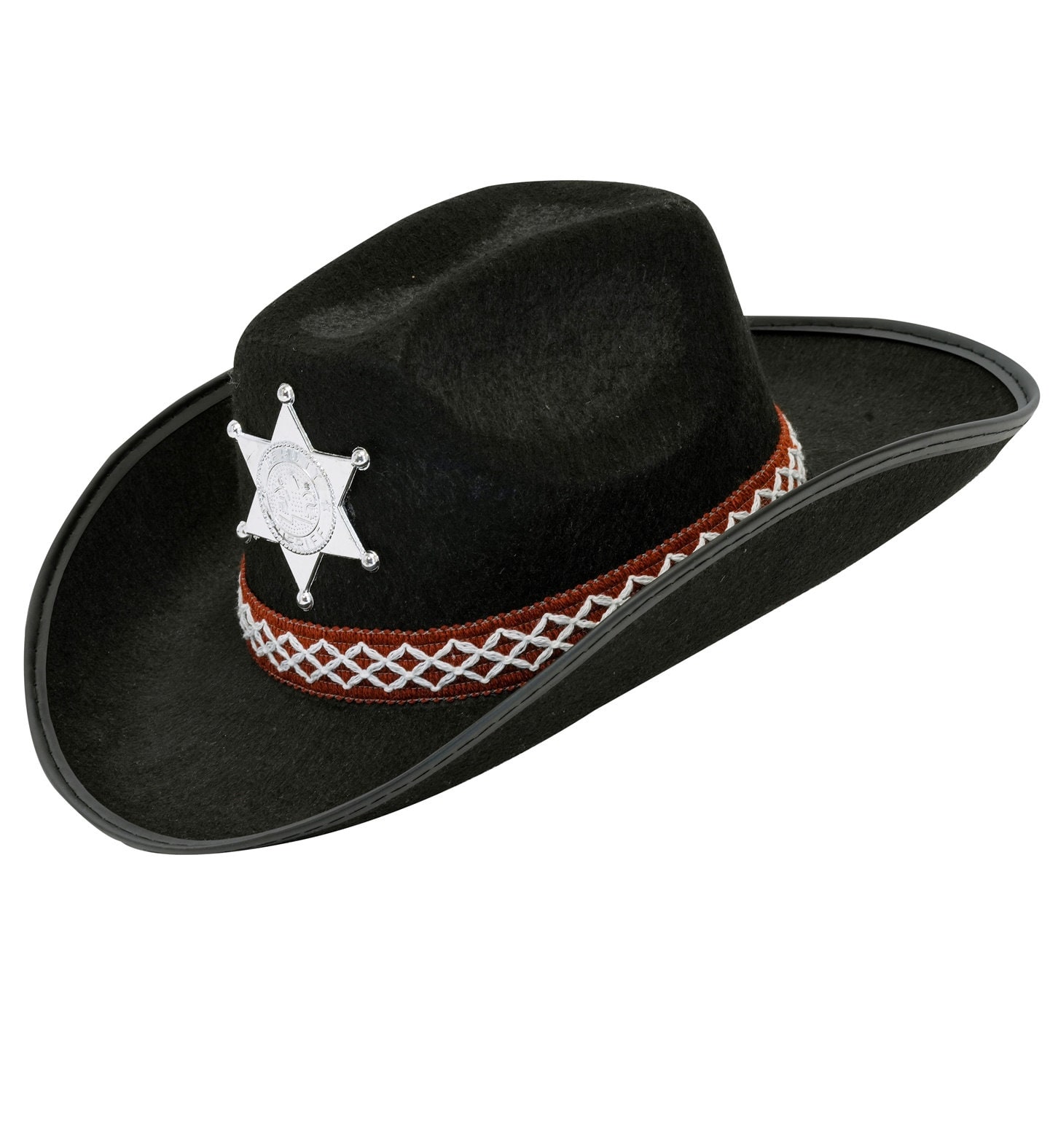 Cowboyhoed Zwart Jongens Meisjes