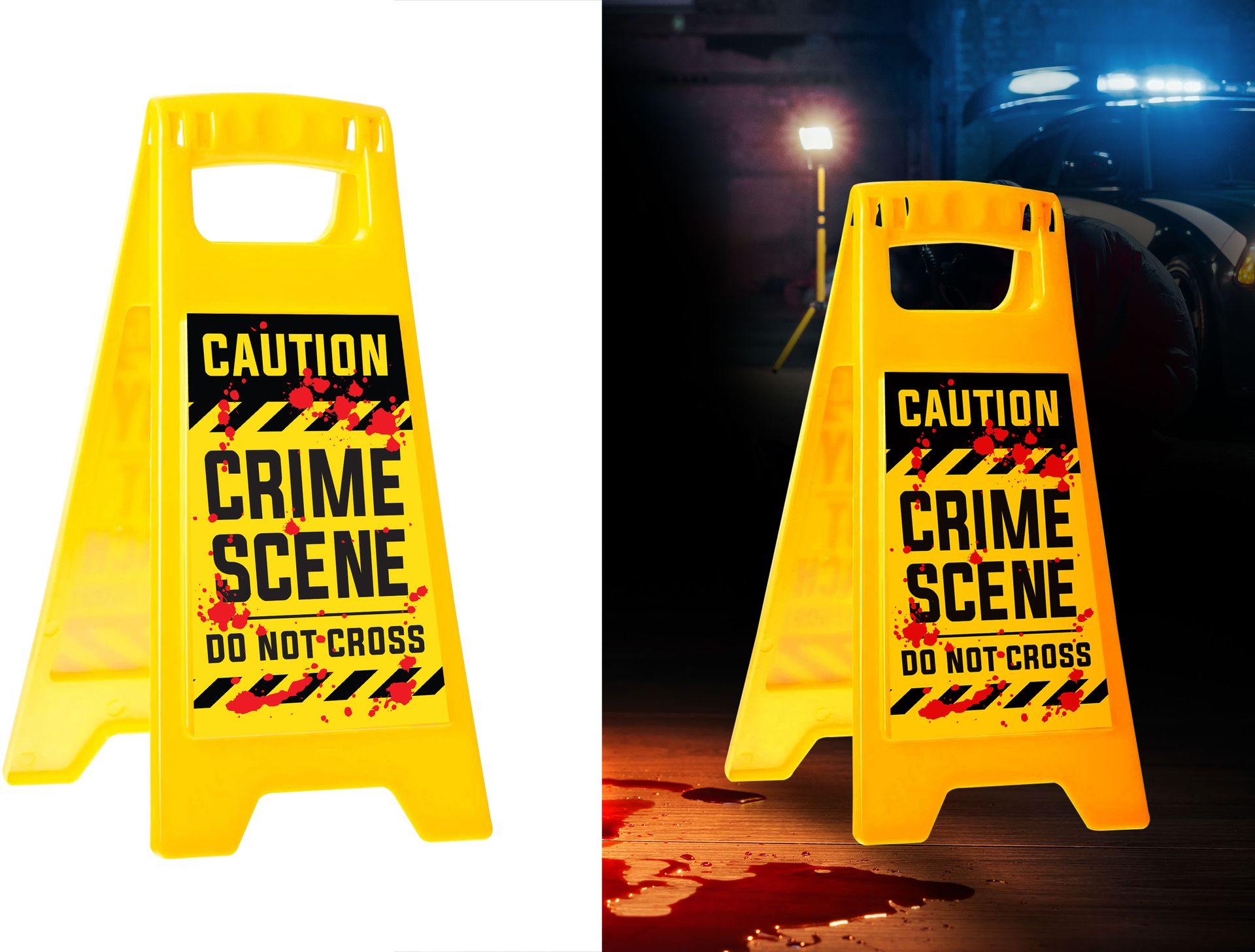 Crime Scene Politie Bord