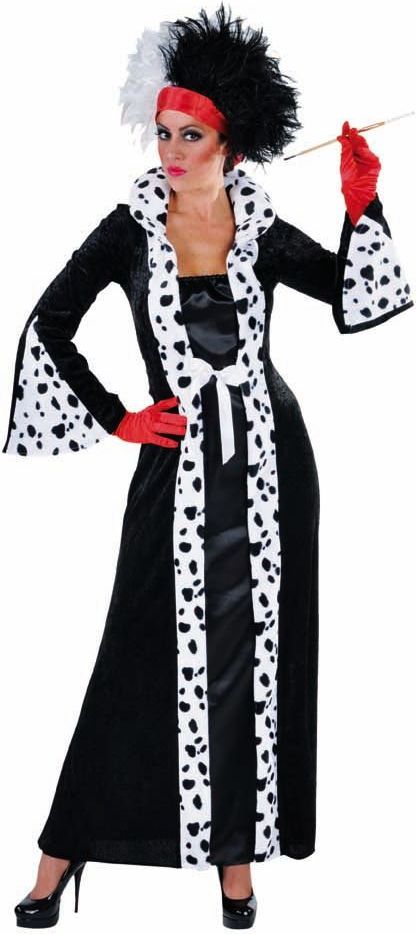 Cruella de vil kleding vrouwen