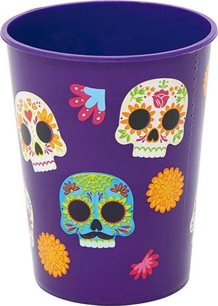 Día de Muertos beker 11 x 9 cm