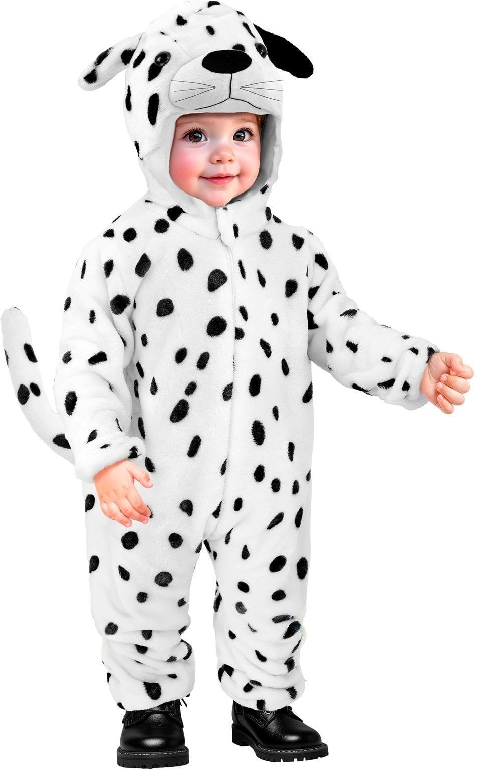 Dalmatier Onesie Zwart Wit Baby's