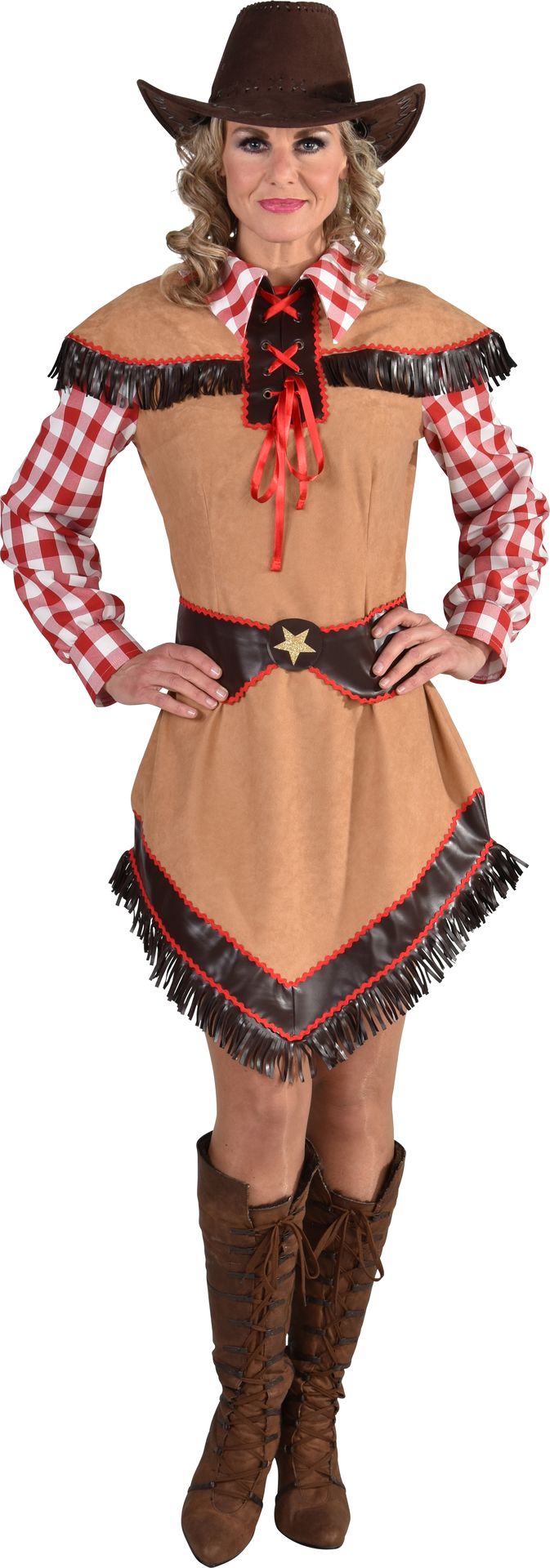 Dames jurkje wilde westen
