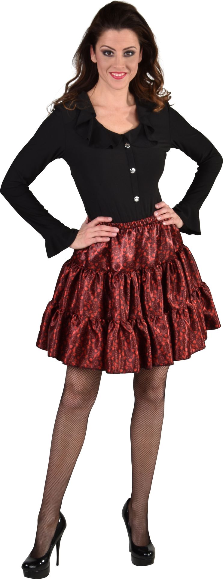 Danseres rokje rood