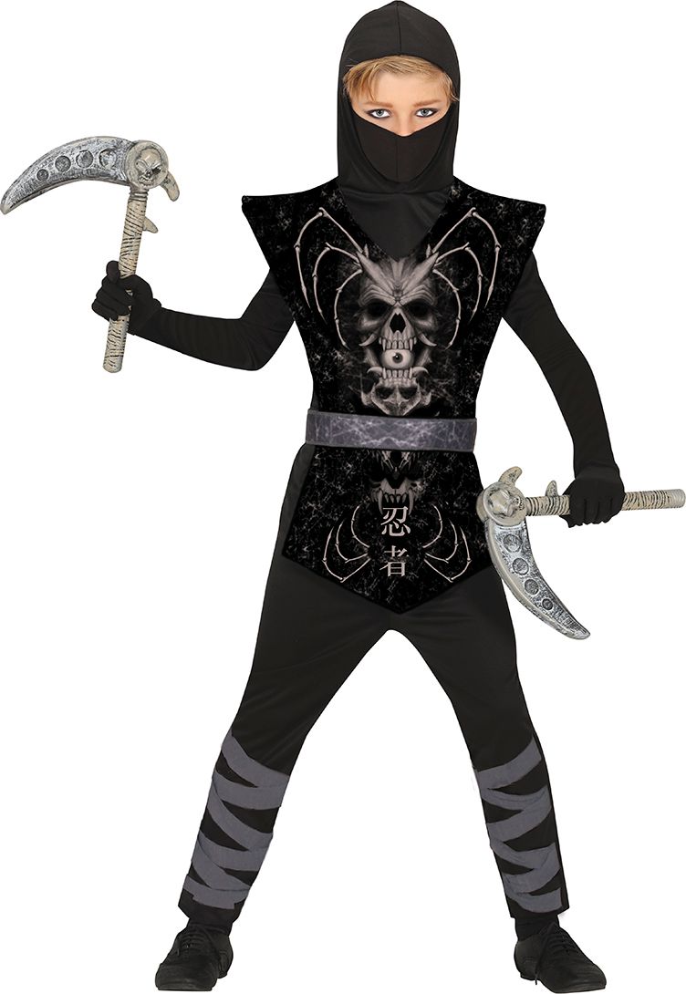 Dark skull ninja outfit kind