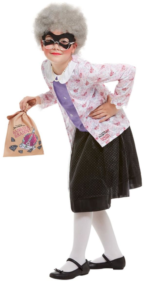David Walliams Gangsta Granny outfit