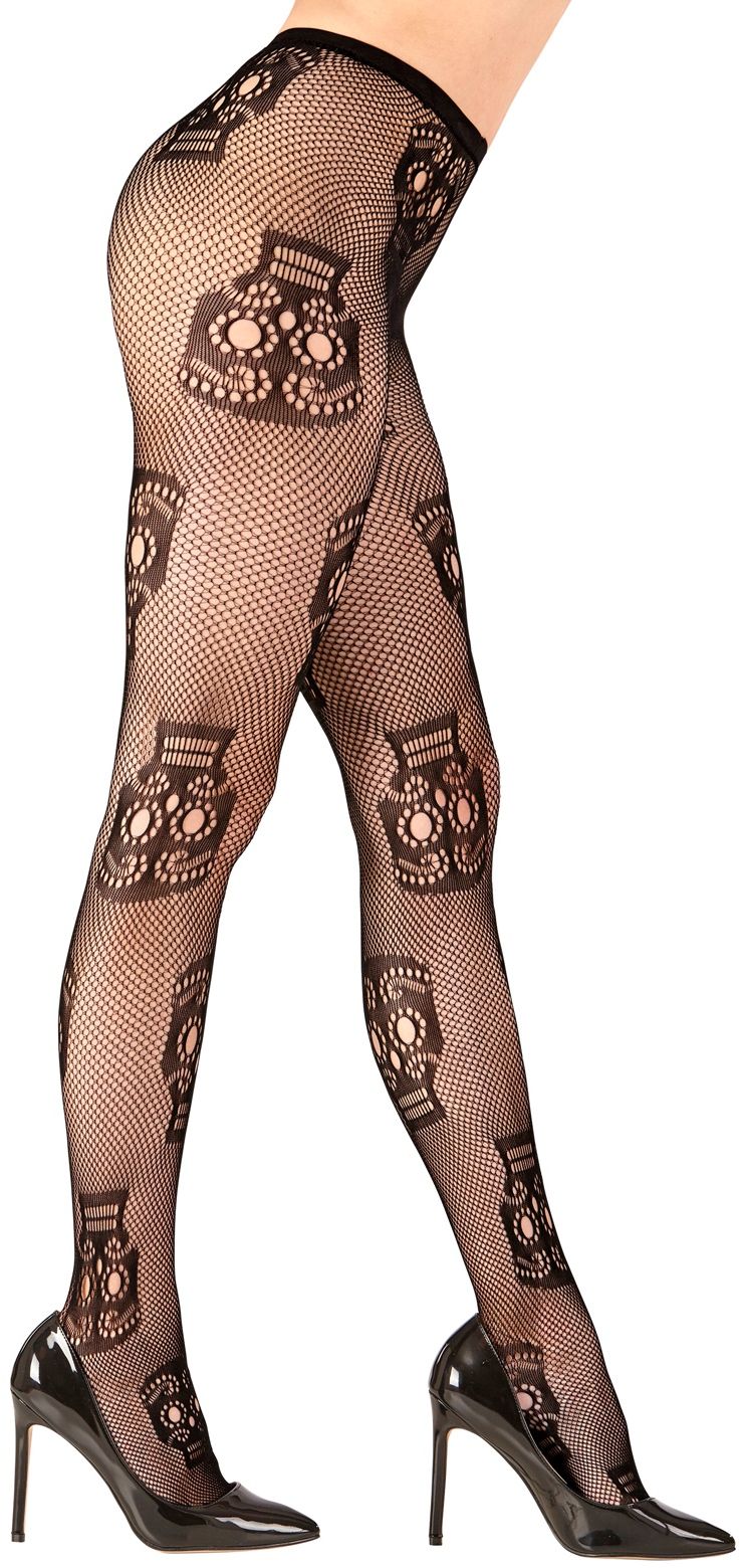 Day of the dead netpanty One-size-volwassenen