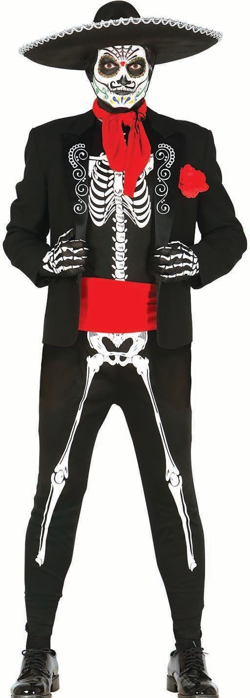 Day Of The Dead Outfit Jongens 14-16 Jaar