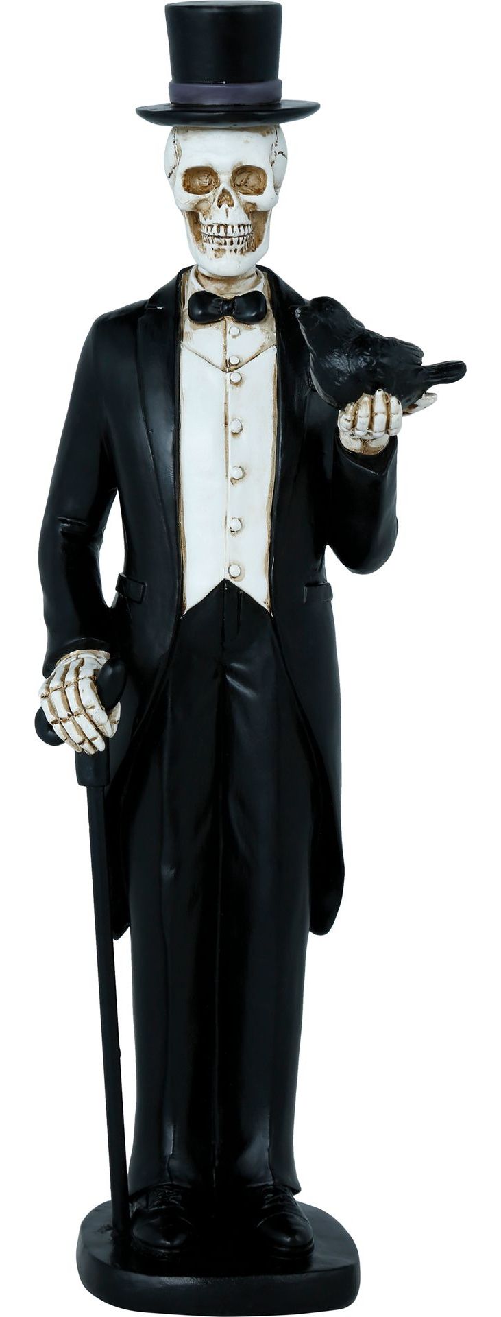 Deftig Zwarte Skelet Halloween