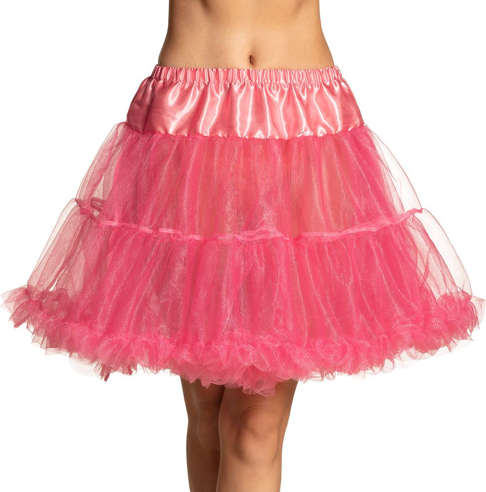 Deluxe petticoat neon roze