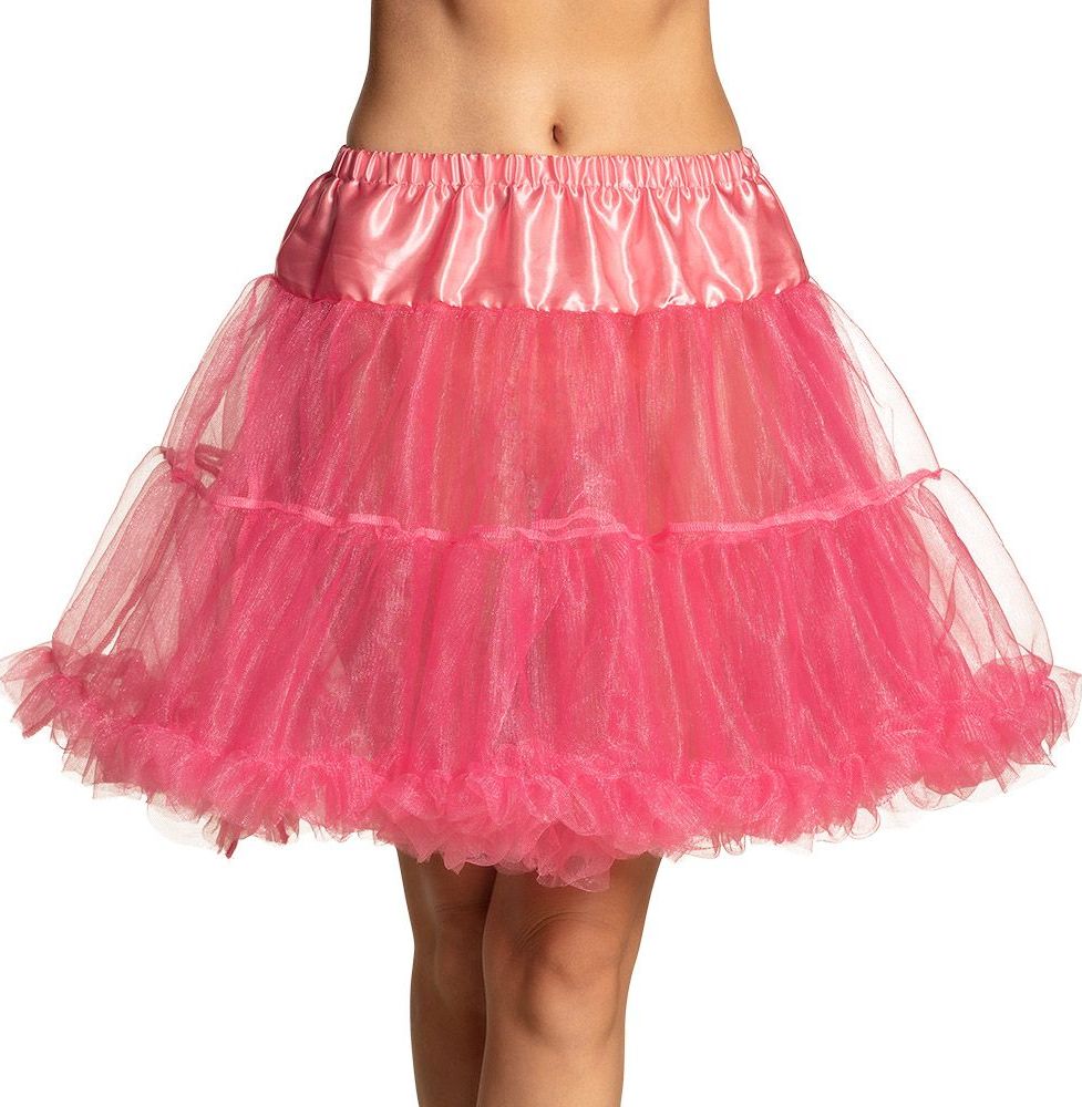 Deluxe petticoat neon roze