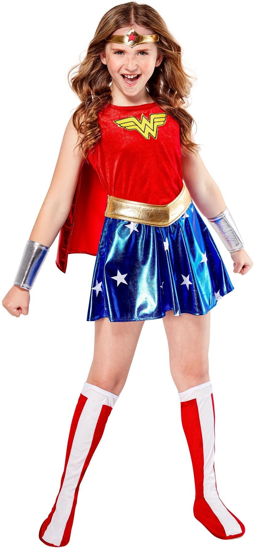 Deluxe Wonder Woman Outfit Meisjes WB DC Comics
