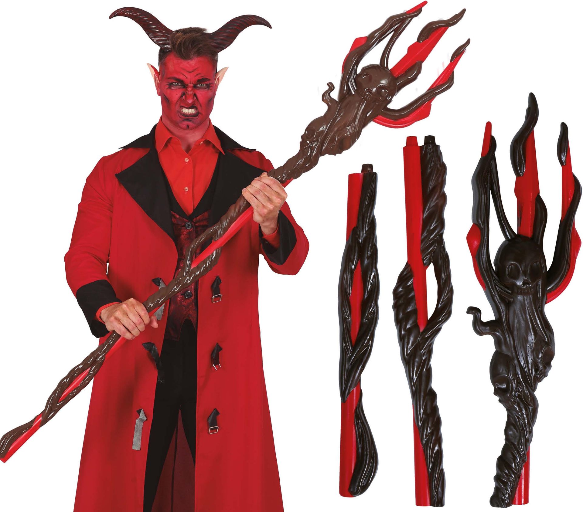 Demonische Drietand Halloween