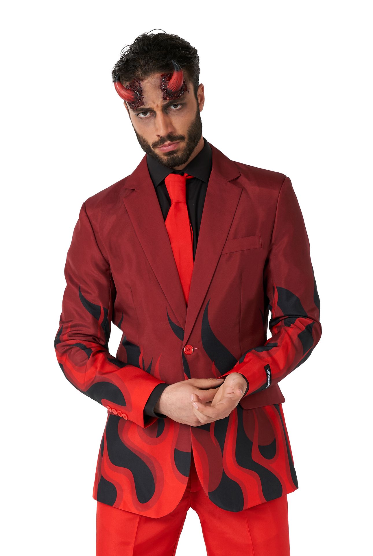 Devil Red outfit heren