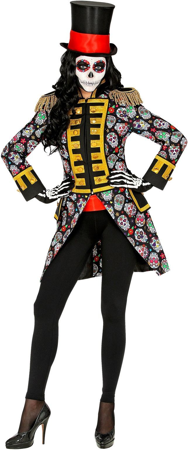 Dia de Los Muertos slipjas dames