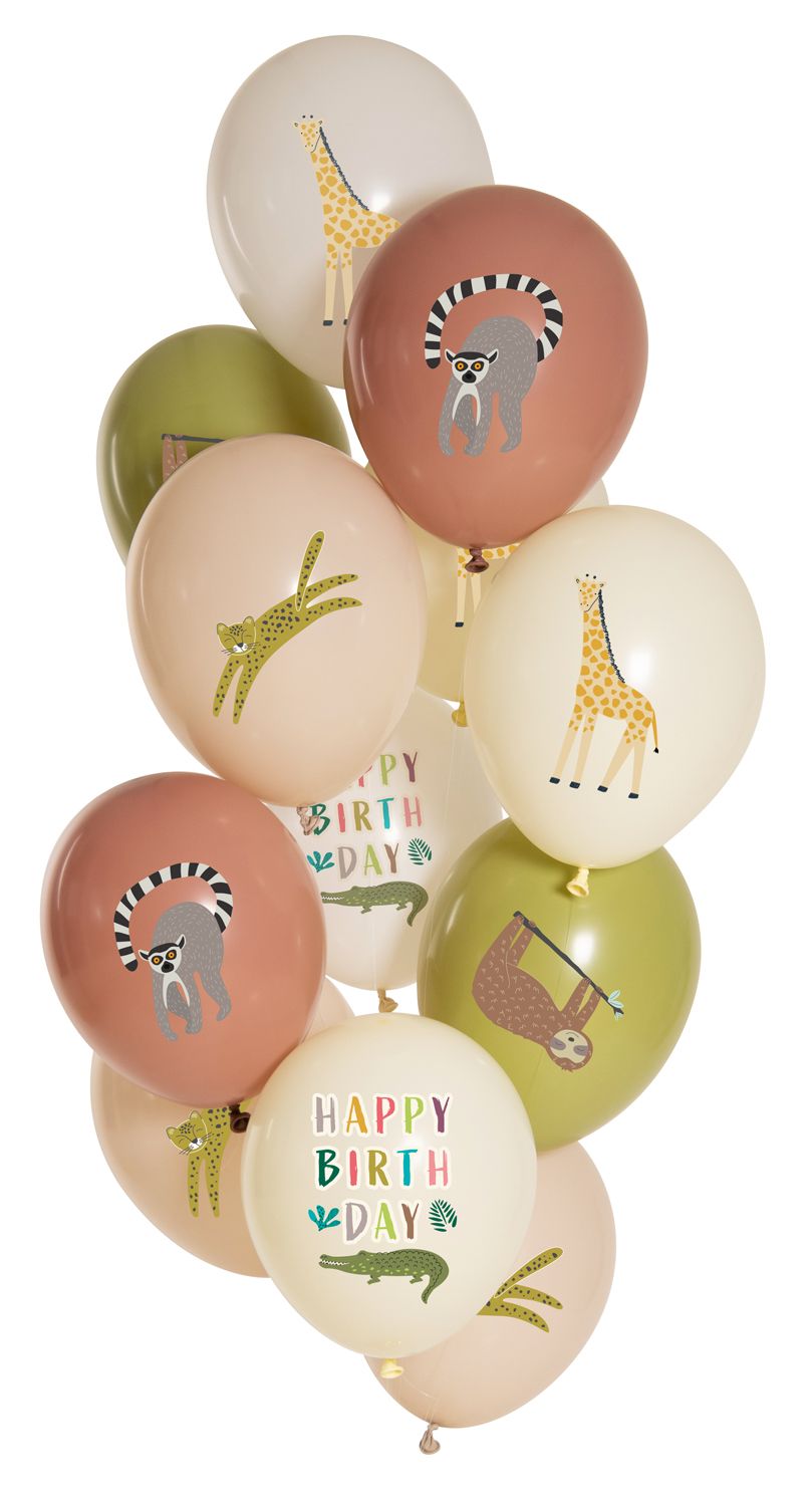 Dieren verjaardag ballonnen