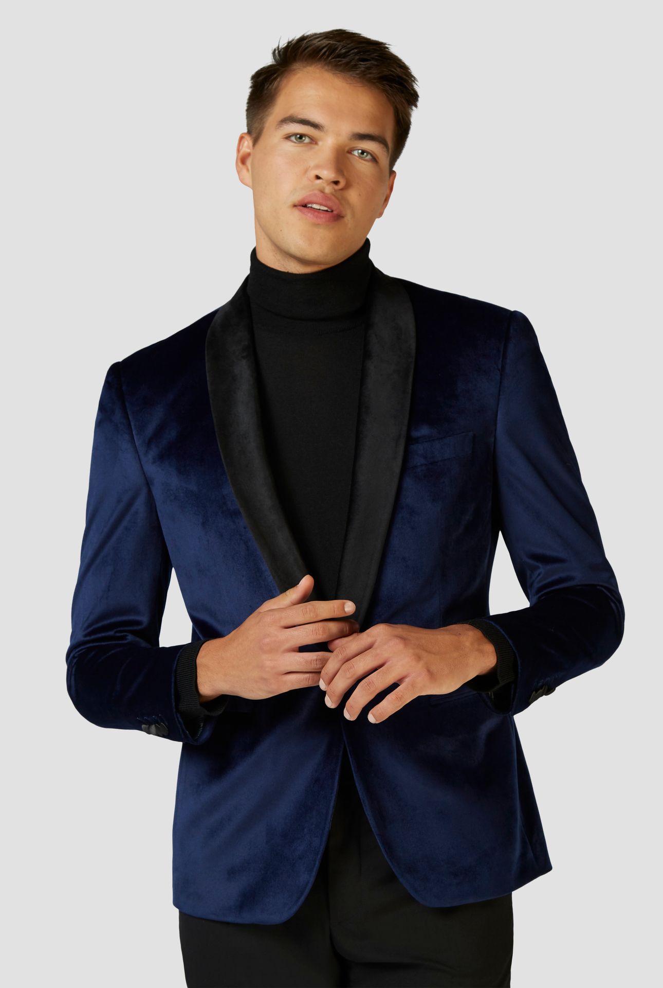 Dinner Jacket - Deep Blue Blazer Heren Opposuits