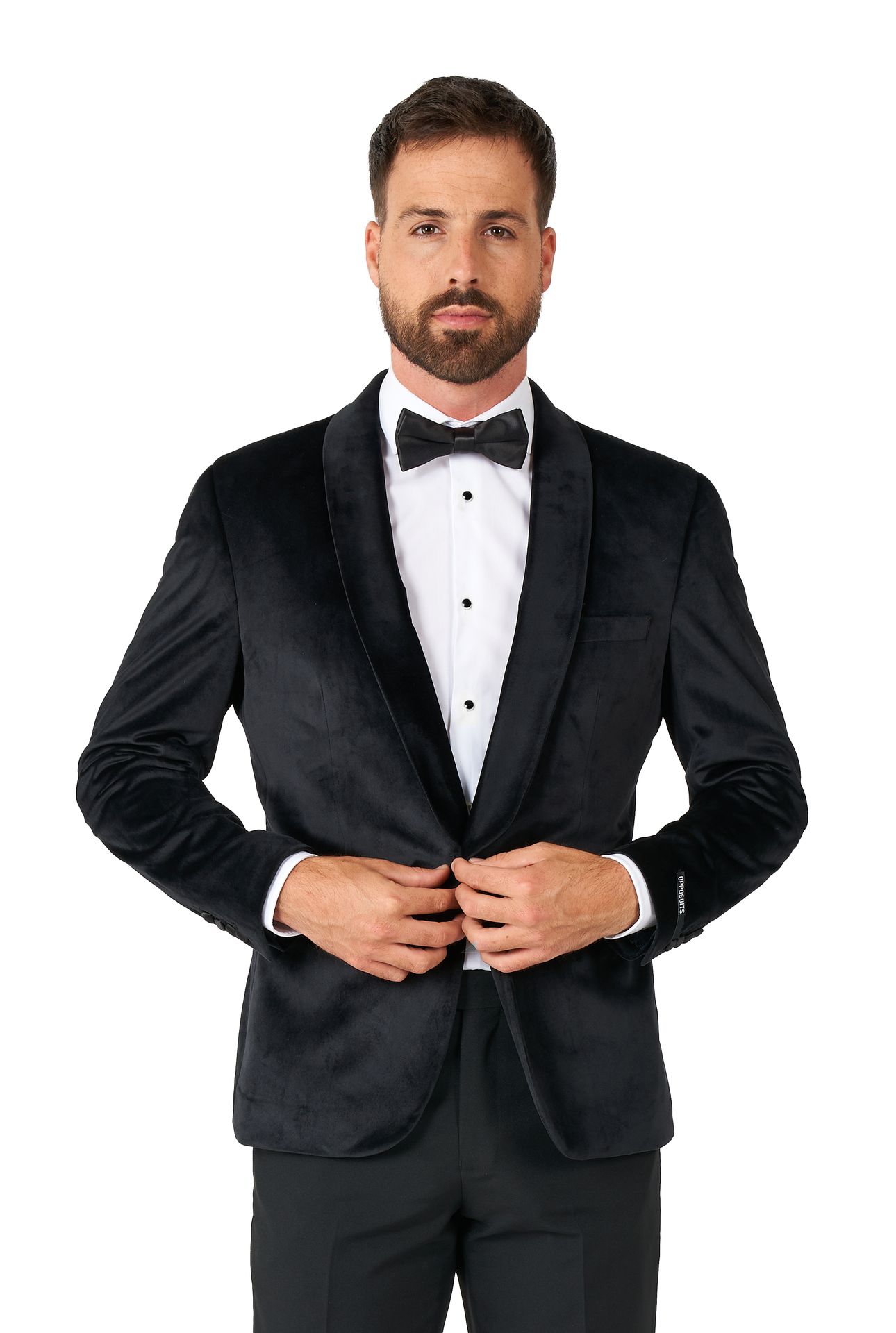 Dinner Jacket - Jet Set Black Blazer Heren Opposuits