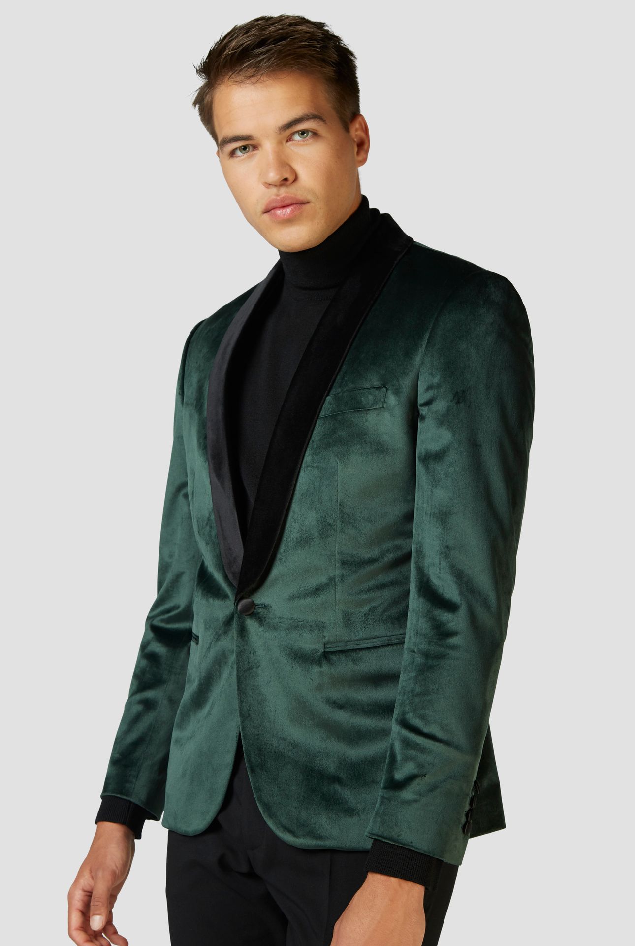 Dinner Jacket - Rich Green Blazer Heren Opposuits