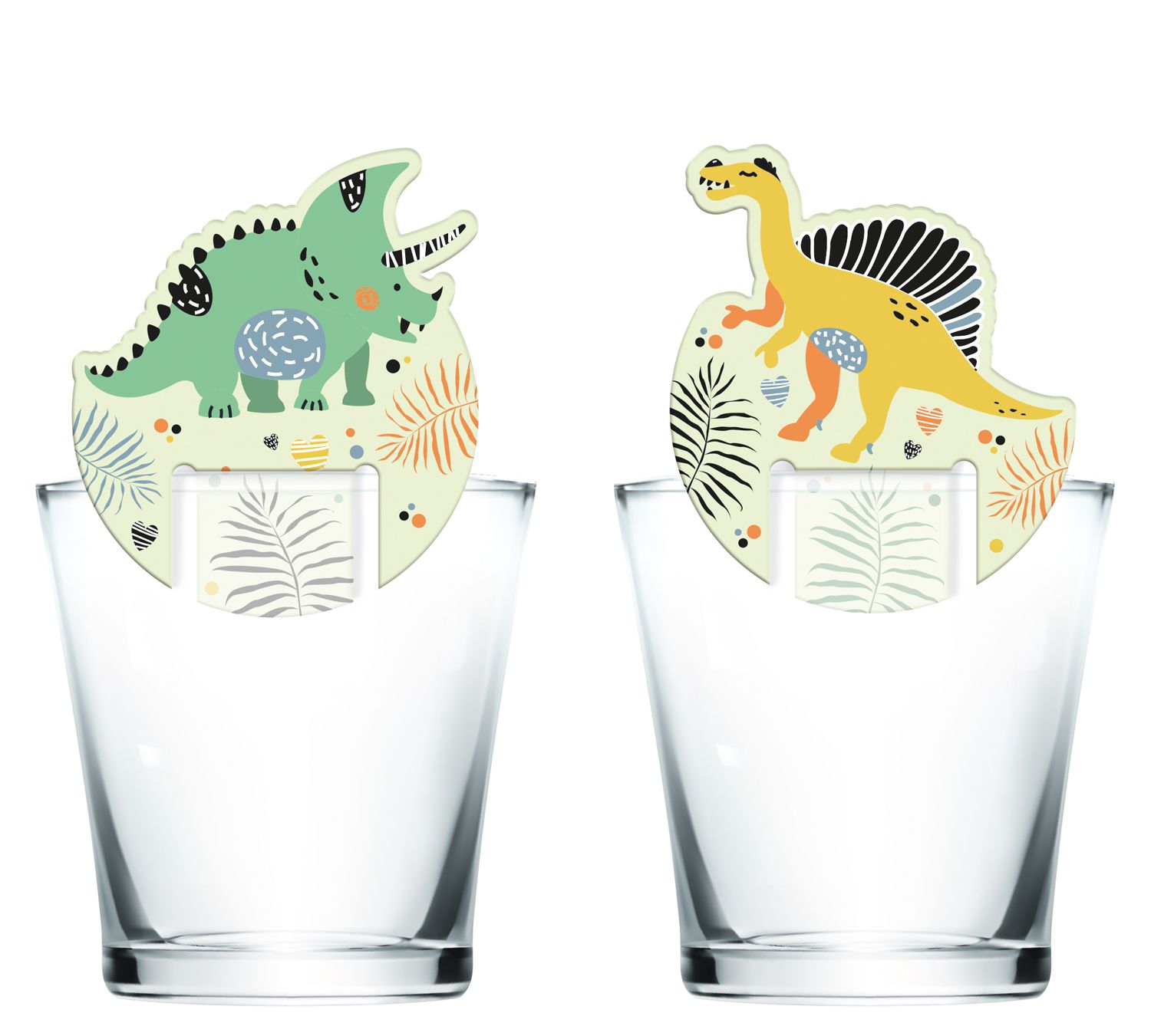 Dinosaurus glasmarkers