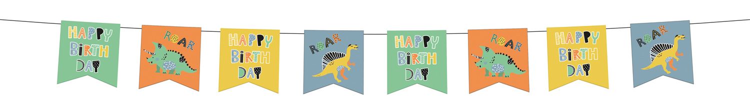 Dinosaurussen verjaardagsslinger