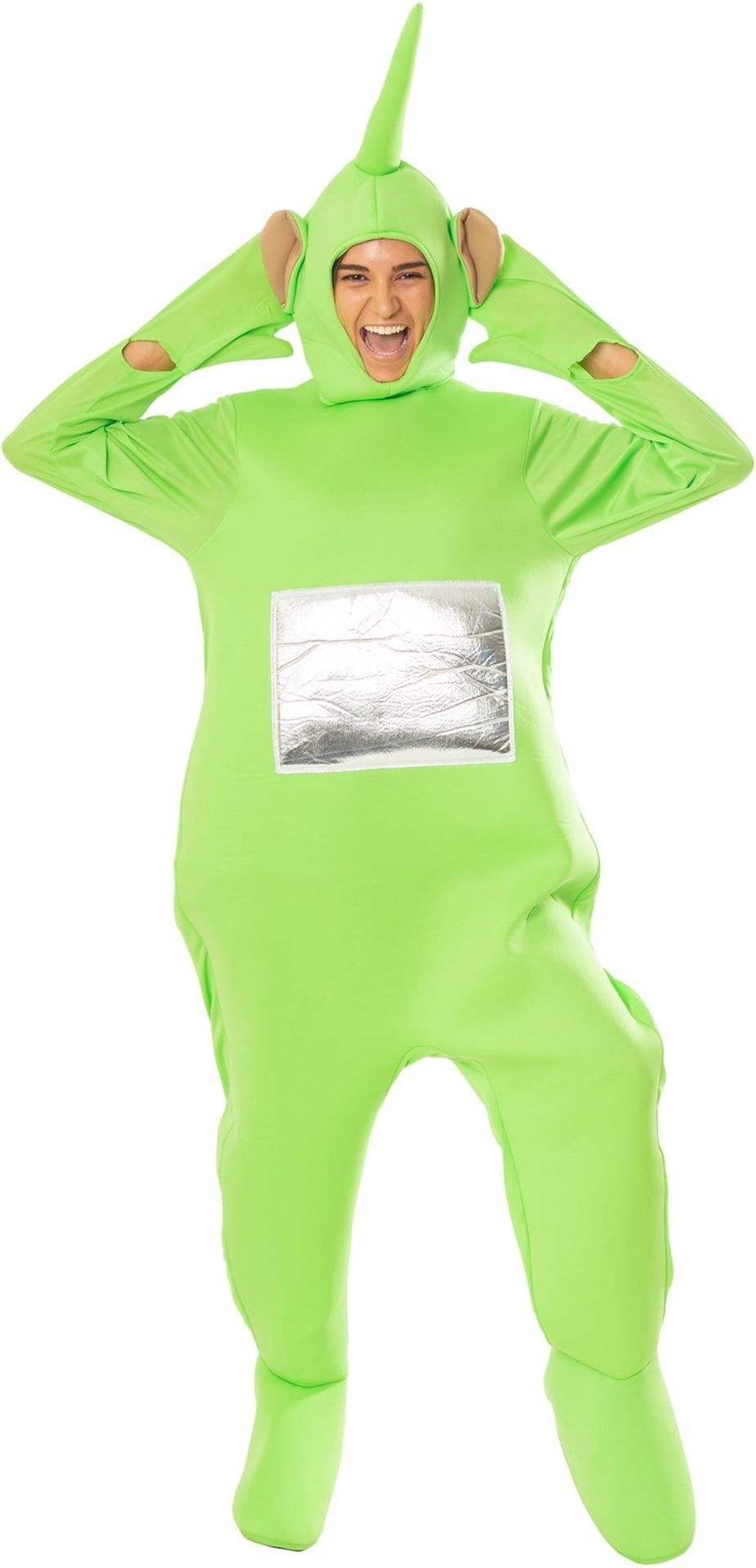 Dipsy Groene Teletubbie Outfit Carnaval Unisex