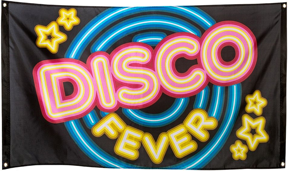 Disco fever thema vlag